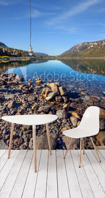 Picture of Shallow lake with a stony bottom